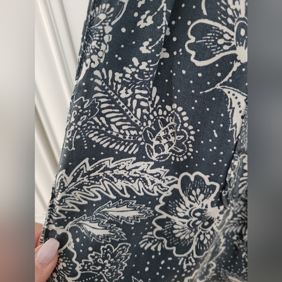 JOIE FLORAL WIDE LEG PANTS XL - Picture 2 of 8
